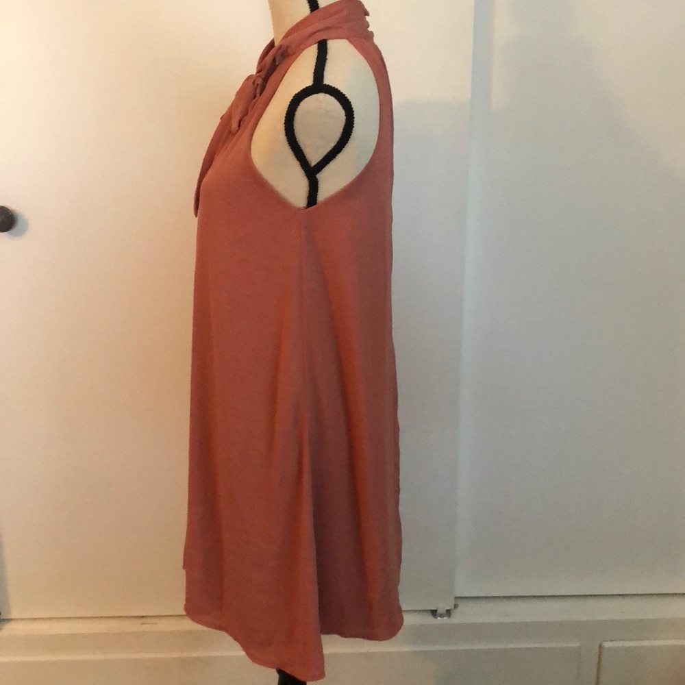 Sold Mauve stealth dress with bow - Picture 3 of 5